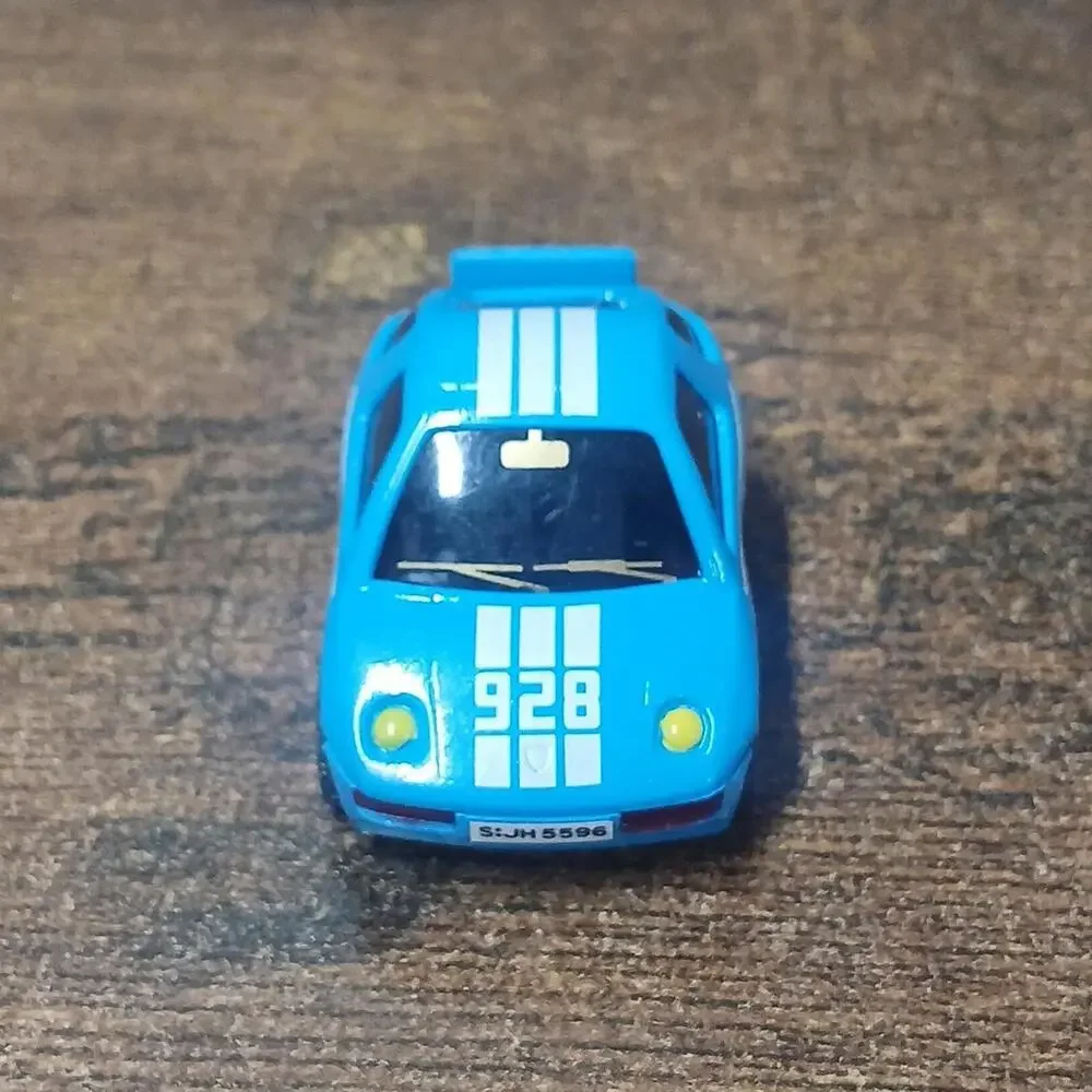 Miniature Tonka Turbo Tricksters Blue Pull Back Car